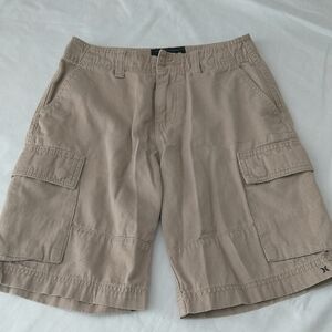 Hurley Men's Khaki Cargo Shorts Size 24